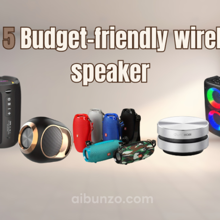 Top 5 Budget-friendly wireless speaker 2024